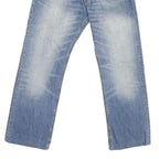 LEVI'S 506 Mens Jeans Blue Regular Straight Denim Medium W31 L26 Classic Zip