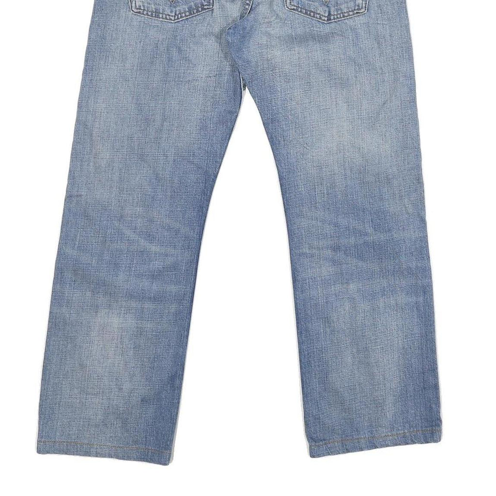 LEVI'S 506 Mens Jeans Blue Regular Straight Denim Medium W31 L26 Classic Zip