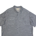 WOOLRICH Mens Plain Shirt Grey 2XL