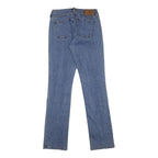 LAUREN RALPH LAUREN Womens Jeans Blue Regular Straight Denim Medium W26 L31