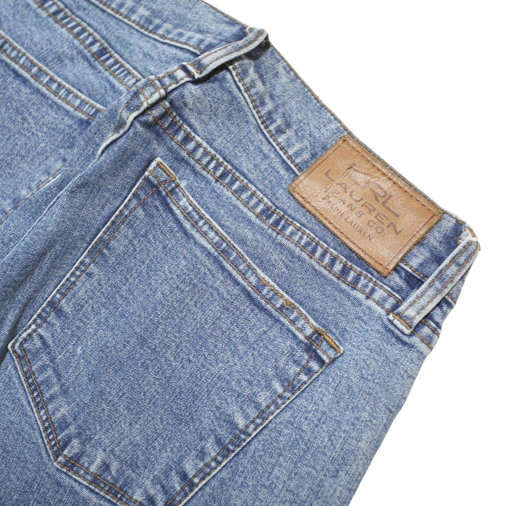 LAUREN RALPH LAUREN Womens Jeans Blue Regular Straight Denim Medium W26 L31