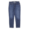 LEVI'S Womens Jeans Blue Slim Skinny Denim W27 L27 Zip Cotton Blend Stretch