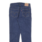 LEVI'S Womens Jeans Blue Slim Skinny Denim W27 L27 Zip Cotton Blend Stretch