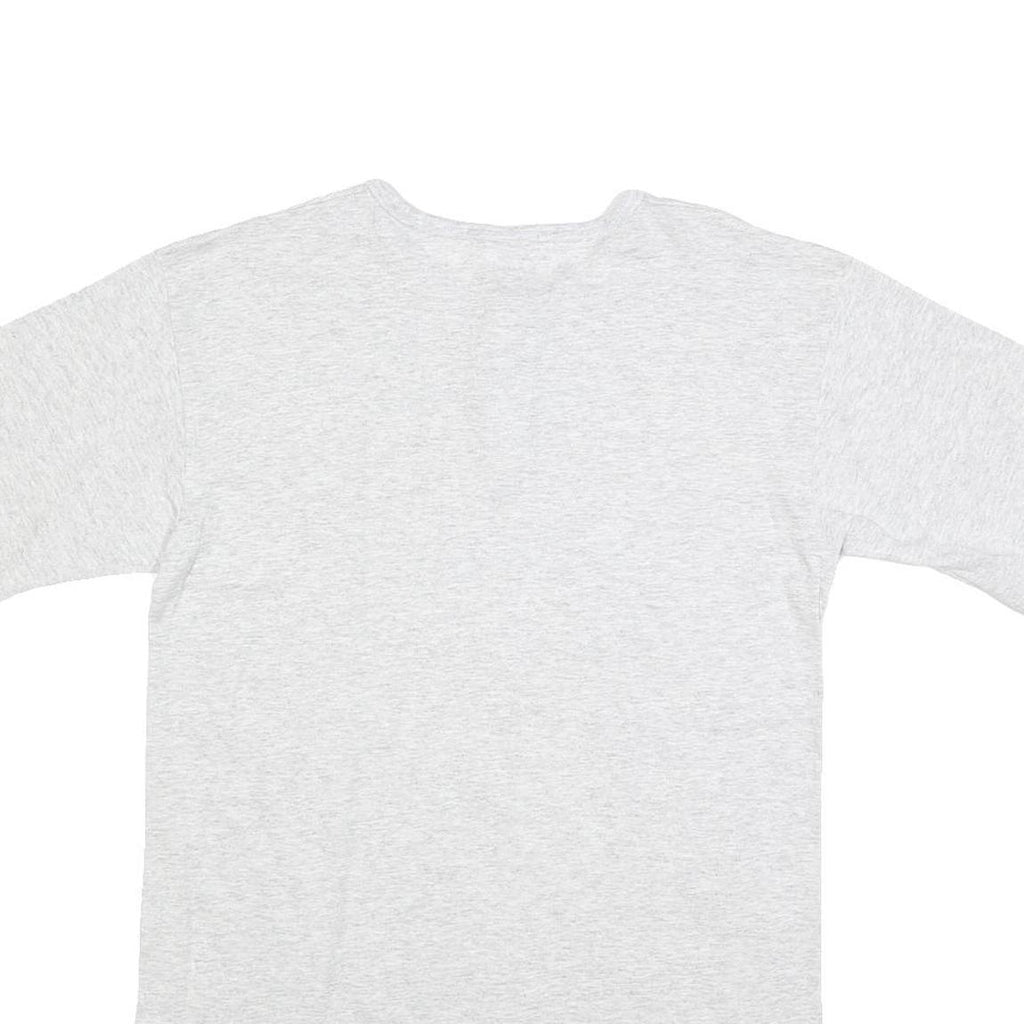 AUGUSTA Womens Grey Chi Omega Graphic Modern M Short Sleeve Crew Neck Cotton