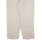 CARHARTT Mens Cotton Blend Beige Loose Straight Trousers W44 L32 Casual Workwear