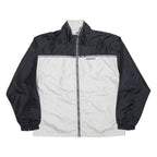 REEBOK Mens Track Jacket White Colourblock L