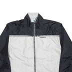 REEBOK Mens Track Jacket White Colourblock L