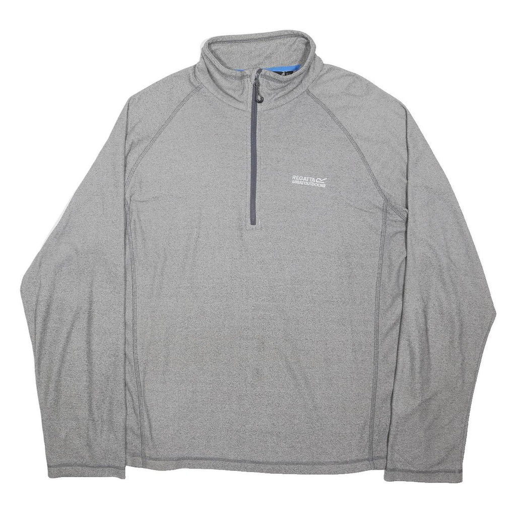 REGATTA Womens Grey Plain Pullover Crew Neck Basic Knit XL Outdoor Performance