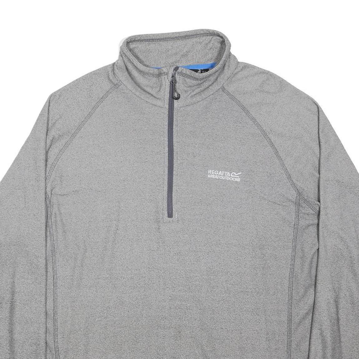 REGATTA Womens Grey Plain Pullover Crew Neck Basic Knit XL Outdoor Performance