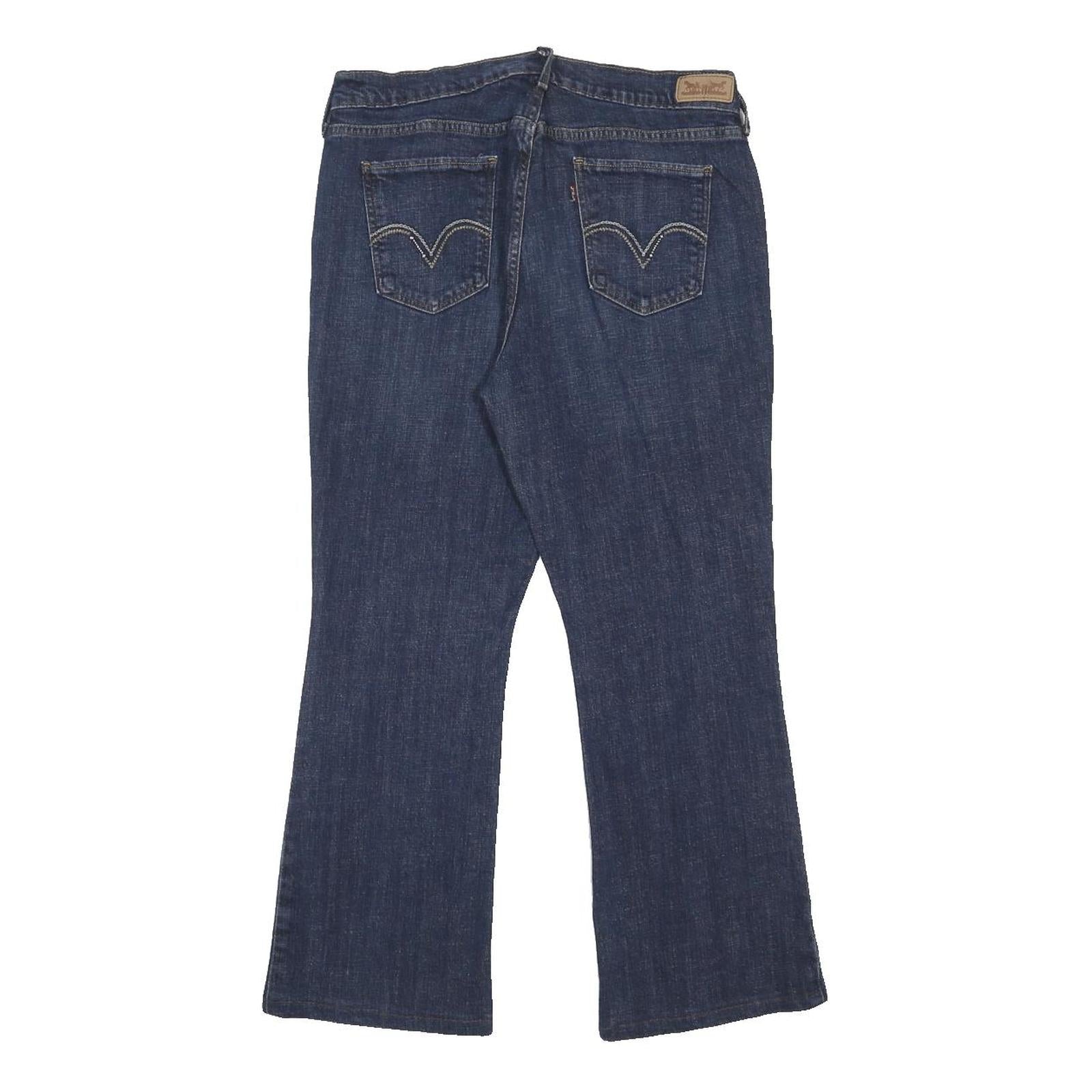 LEVI'S 515 Womens Jeans Blue Regular Bootcut Denim Medium W31 L26 Classic Fit