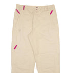 DEGRE 7 Womens Trousers Beige Relaxed Tapered W34 L30