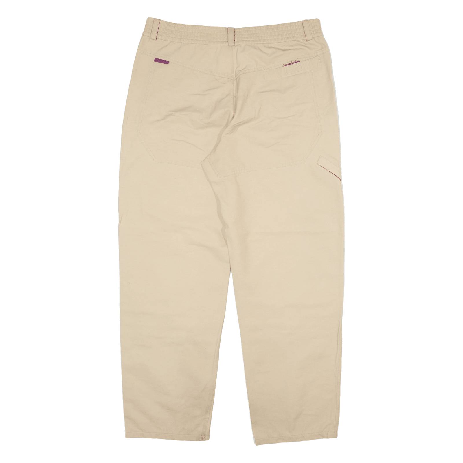 DEGRE 7 Womens Trousers Beige Relaxed Tapered W34 L30