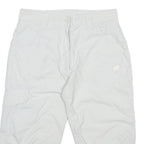 MAMMUT Womens Shorts White Casual M W30 Outdoor Lightweight Zip Pockets