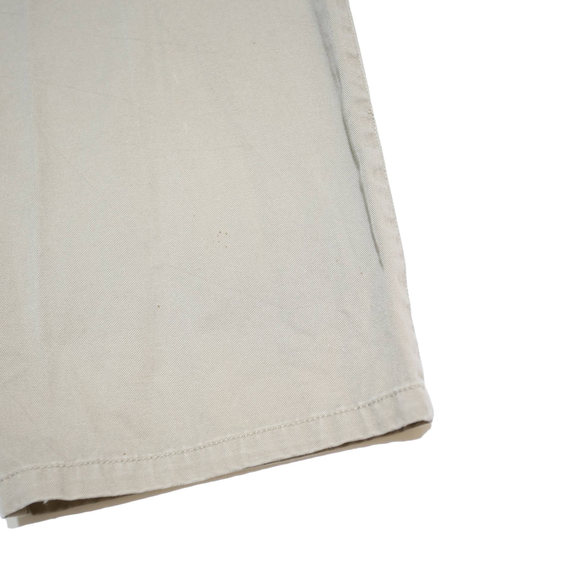 CALVIN KLEIN JEANS Womens Cotton Beige Regular Straight Trousers W32 L31 Casual