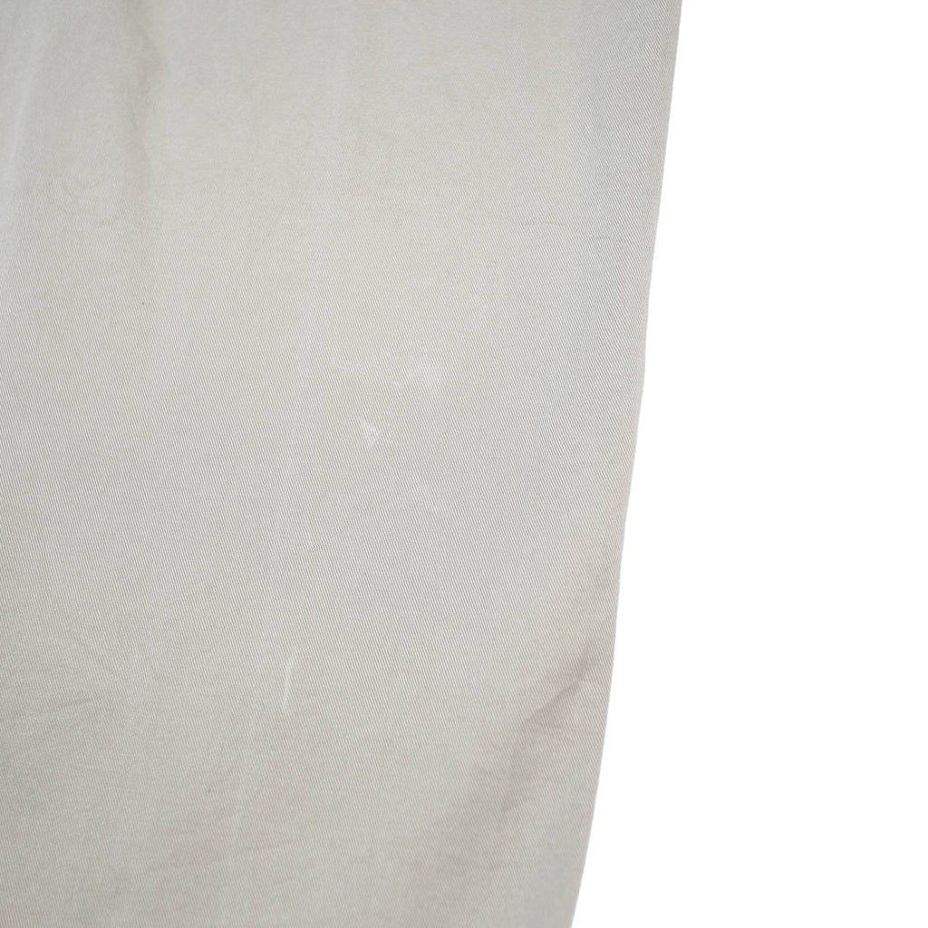 CALVIN KLEIN JEANS Womens Cotton Beige Regular Straight Trousers W32 L31 Casual