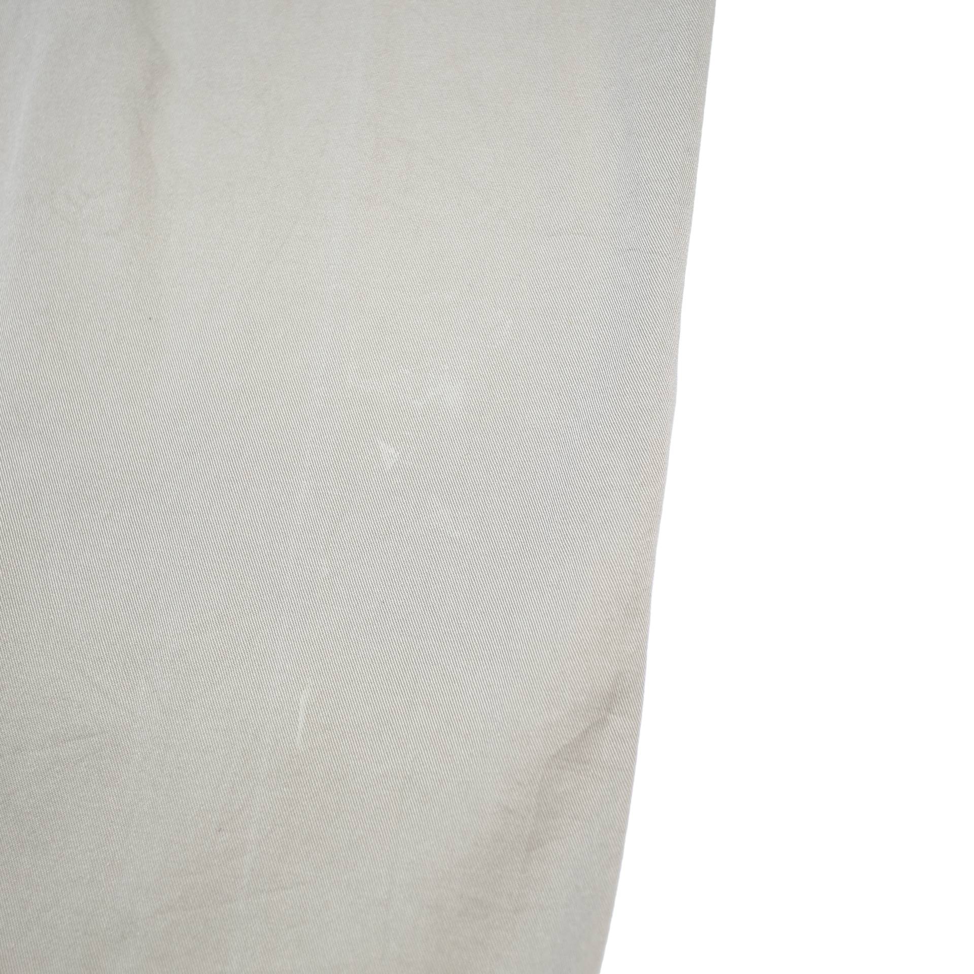 CALVIN KLEIN JEANS Womens Cotton Beige Regular Straight Trousers W32 L31 Casual