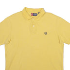CHAPS Mens Polo Shirt Yellow L