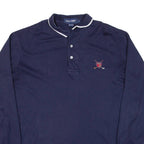 POLO RALPH LAUREN Golf Mens Polo Shirt Blue Long Sleeve L