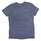 CHAMPION Mens T-Shirt Blue L