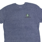 CHAMPION Mens T-Shirt Blue L