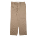 DOCKERS Mens Trousers Beige Regular Straight W32 L28