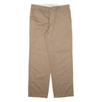 DOCKERS Mens Trousers Beige Regular Straight W32 L28