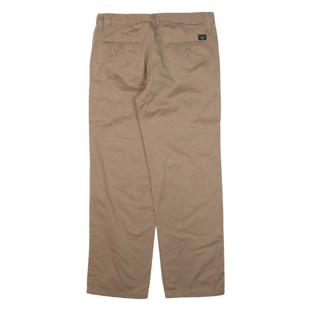 DOCKERS Mens Trousers Beige Regular Straight W32 L28