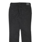 LEVI'S Womens Black Regular Fit Straight Denim Jeans W30 L31 Classic Design