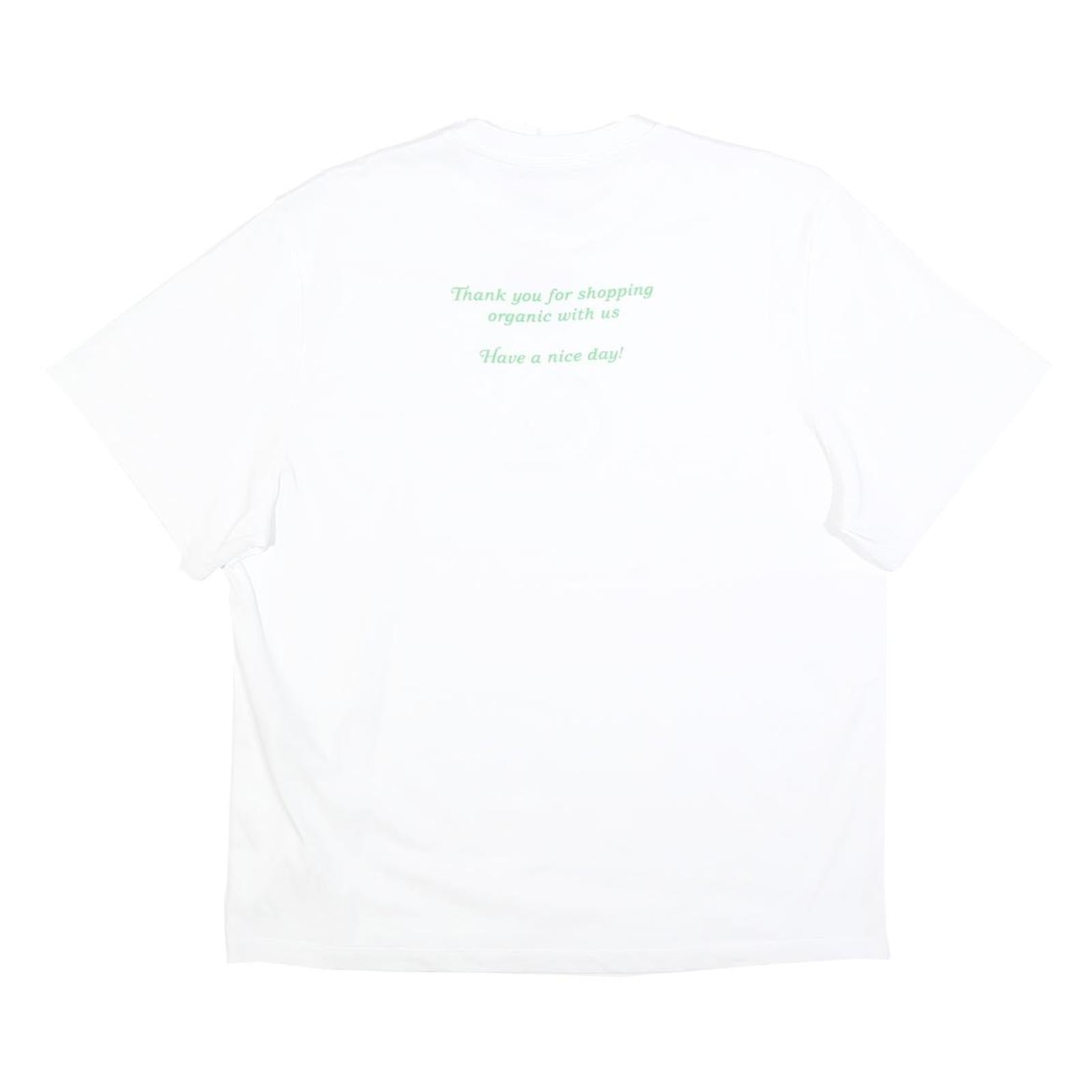 STELLA MCCARTNEY Womens White XS Short Sleeve Crew Neck Organic Cotton T-Shirt