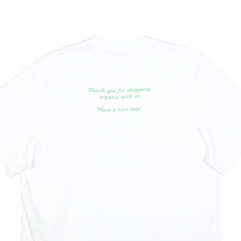 STELLA MCCARTNEY Womens White XS Short Sleeve Crew Neck Organic Cotton T-Shirt