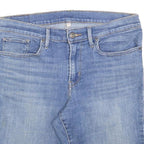 LEVI'S Womens Blue Denim Casual Shorts M W30 Rolled Hem Classic Fit