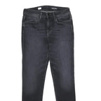 TOMMY HILFIGER Womens Jeans Black Slim Skinny Denim Medium W27 L30 Stylish