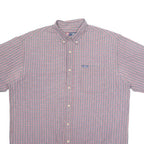 CHAPS RALPH LAUREN Mens Shirt Red Check L