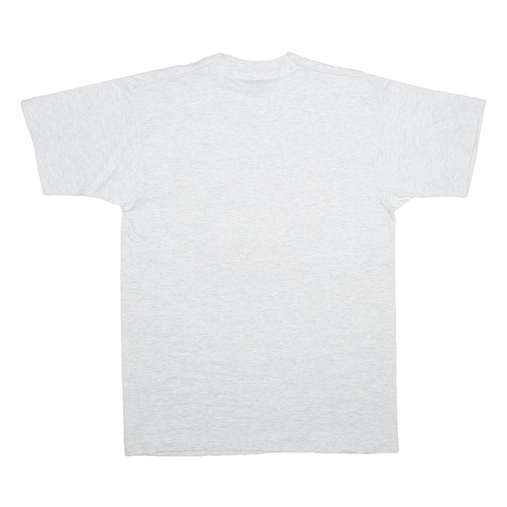 SCREEN STARS BEST Mens Light Grey Campbell Cooper Hand Tools Graphic T-Shirt L