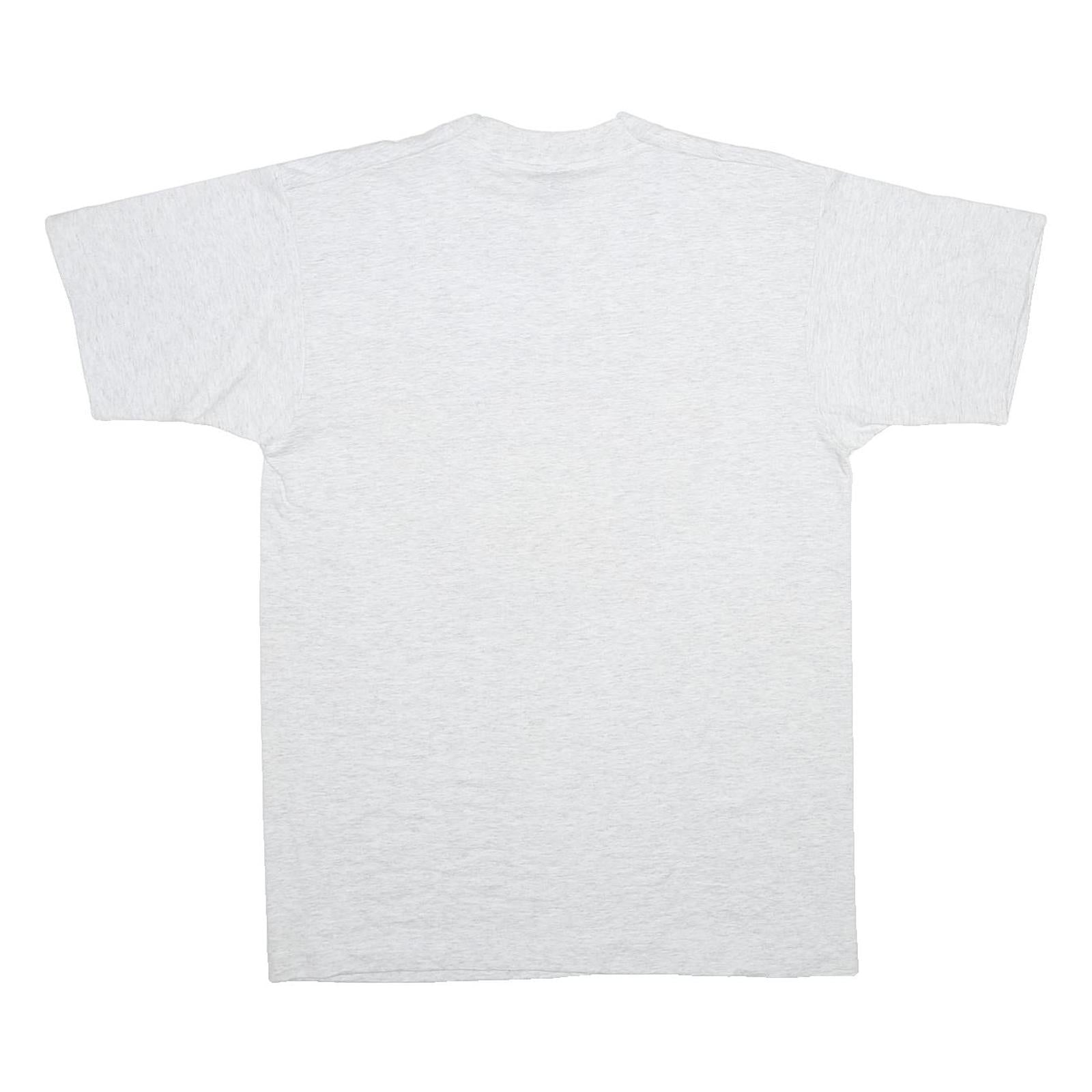 SCREEN STARS BEST Mens Light Grey Campbell Cooper Hand Tools Graphic T-Shirt L