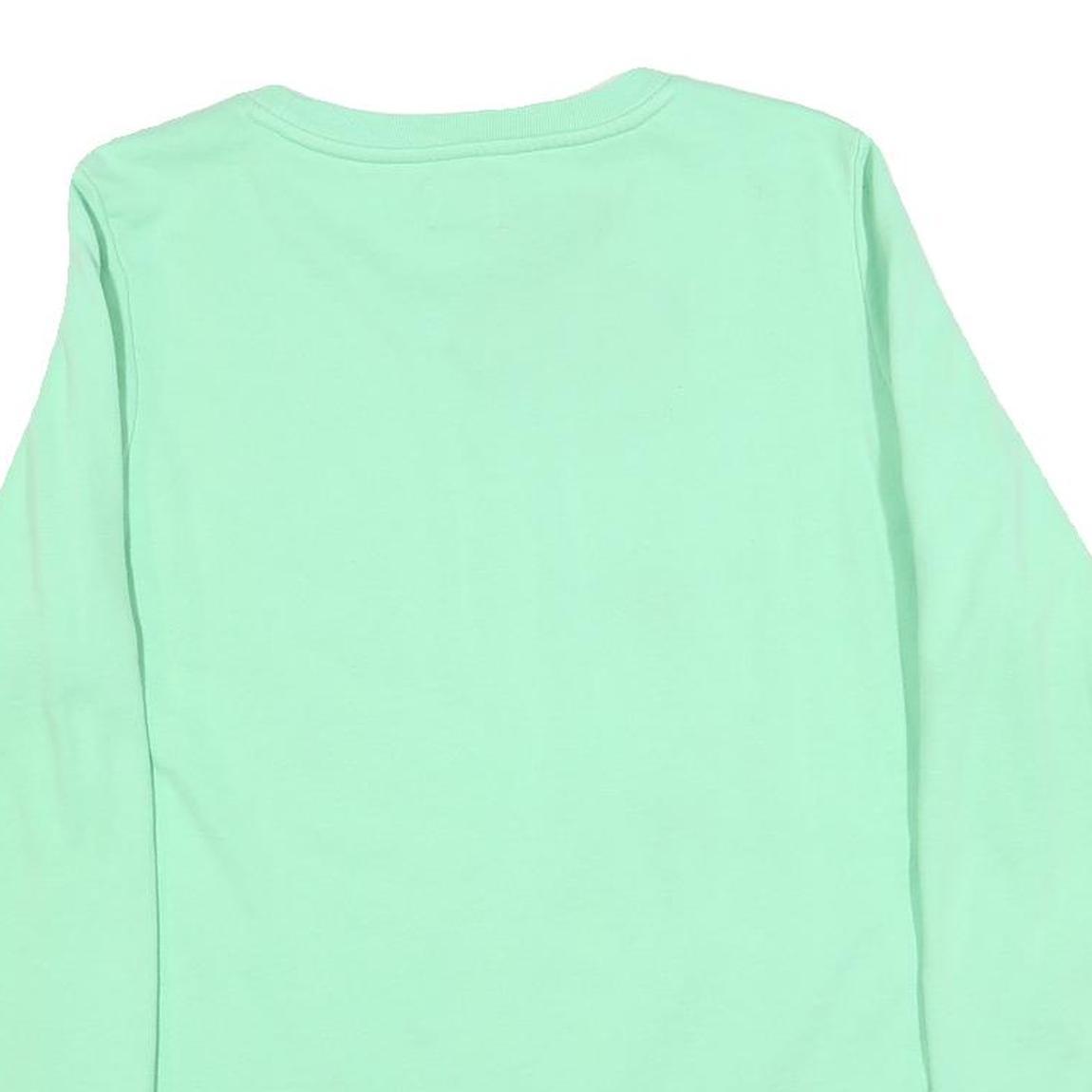 CHAMPION Womens Green Trinity Christian College Crew Neck XL Cotton Blend