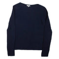TOM TAILOR Womens Jumper Blue Tight Knit XS