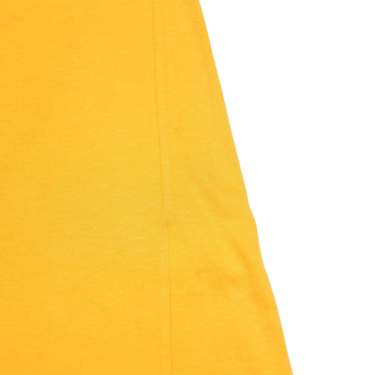 DIADORA Mens Yellow & Black Sporty Short Sleeve 1/4 Zip Collar T-Shirt L