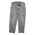 CARHARTT Mens Regular Fit Grey Denim Jeans W30 L25 Zip Casual Workwear