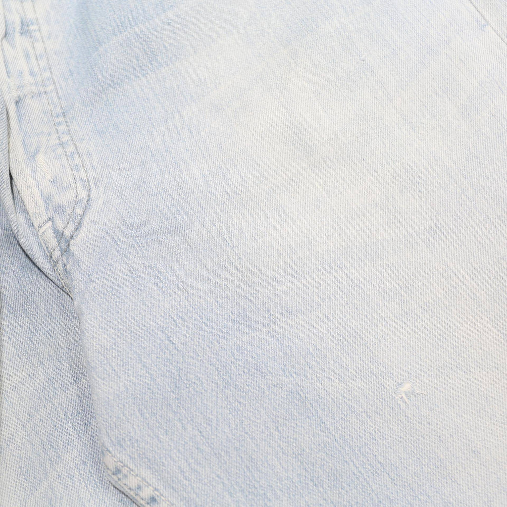 LEVI'S 501 Mens Jeans Blue Regular Straight Denim Light W36 L33 Button Closure