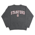 J.AMERICA Mens Grey Stanford Crew Neck S Cotton Sweatshirt Pullover
