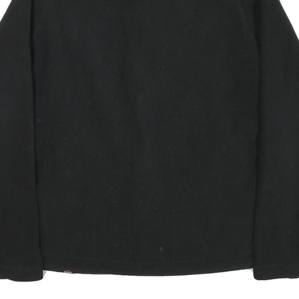 THE NORTH FACE Womens Black Jacket M Polyester Blend Plain Zip Outdoor Casual