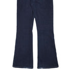 LEE Womens Blue Regular Flared Denim Woven Jeans W28 L29 Classic Zip Cotton