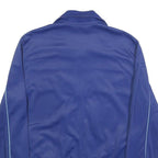 PUMA Womens Blue & Light Blue Athletic Jacket S Polyamide Blend Track Zip