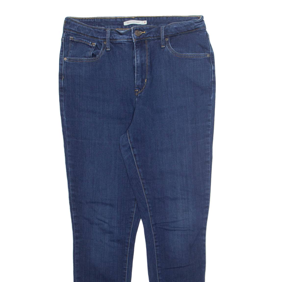 LEVI'S Womens Jeans Blue Regular Skinny W31 L30
