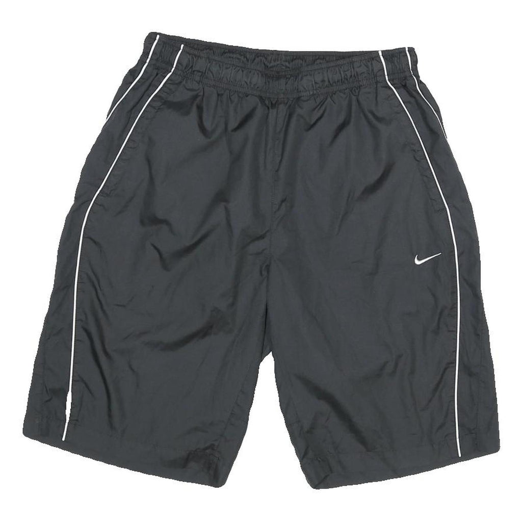 NIKE Mens Black Sports Casual Shorts S W26 Lightweight Comfort