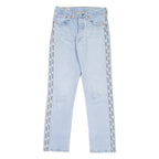 LEVI'S 501 Jeans Spell-Out Premium Womens Blue Regular Straight W26 L28