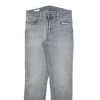 LEVI'S 511 BIG E Mens Slim Grey Denim Medium W30 L32 Classic Zip Jeans