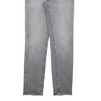 LEVI'S 511 BIG E Mens Slim Grey Denim Medium W30 L32 Classic Zip Jeans