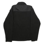 NEW BALANCE Mens Black Jacket S Polyester Zip Plain Sports Casual